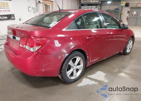 2012 Chevrolet Cruze 2Lt из США, поврежденный, VIN 1G1PG5SC9C7382483